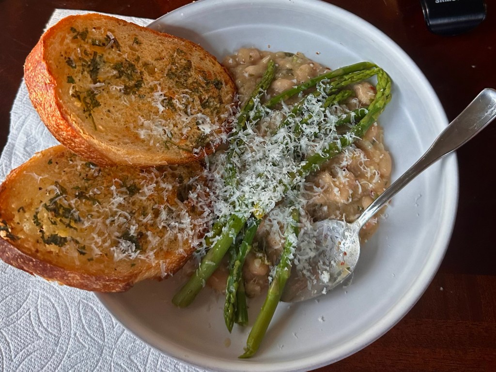 Braised Butter Beans &&nbsp;Asparagus